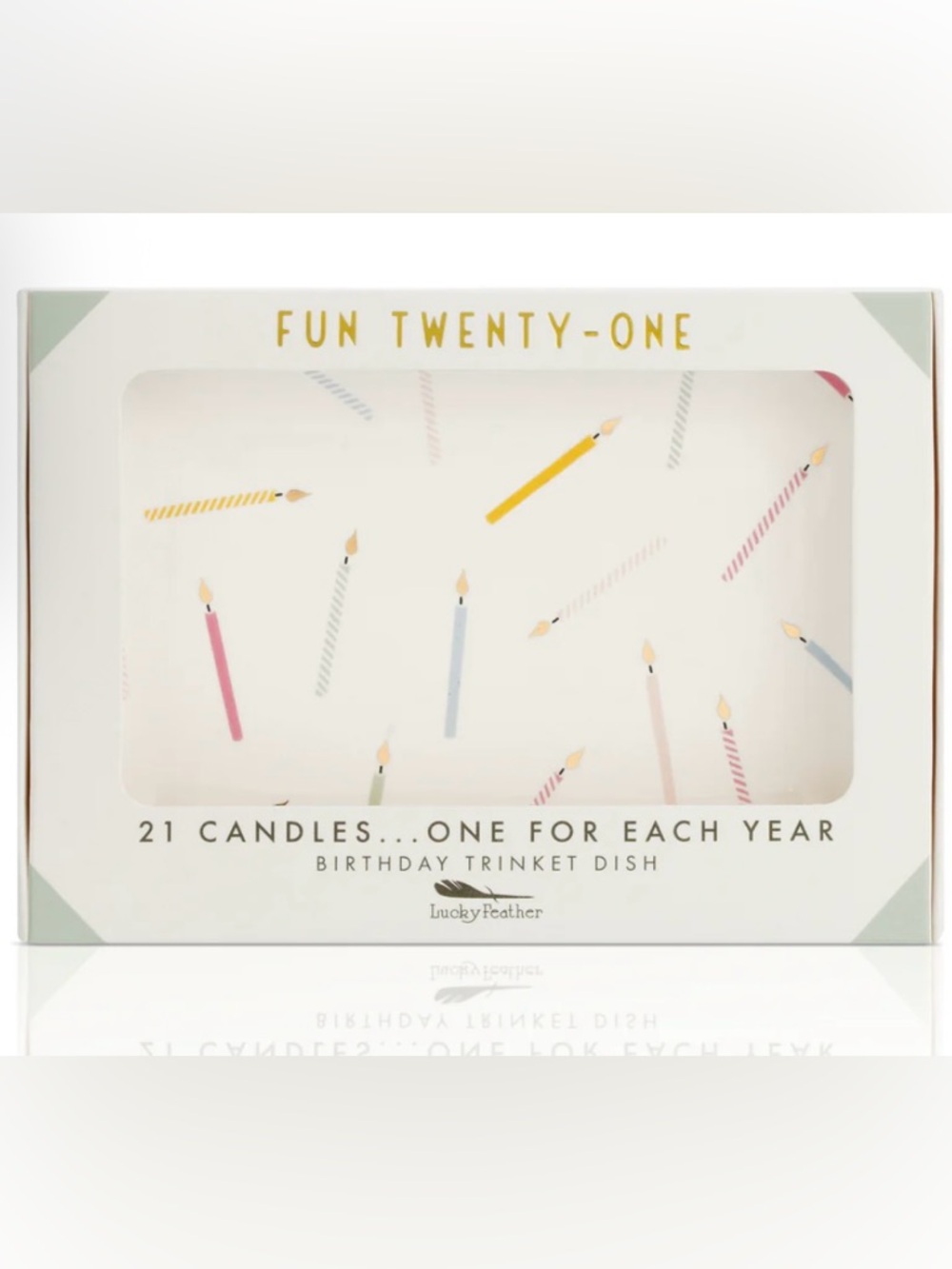 Milestone Birthday Trinket Dish - Fun Twenty-One